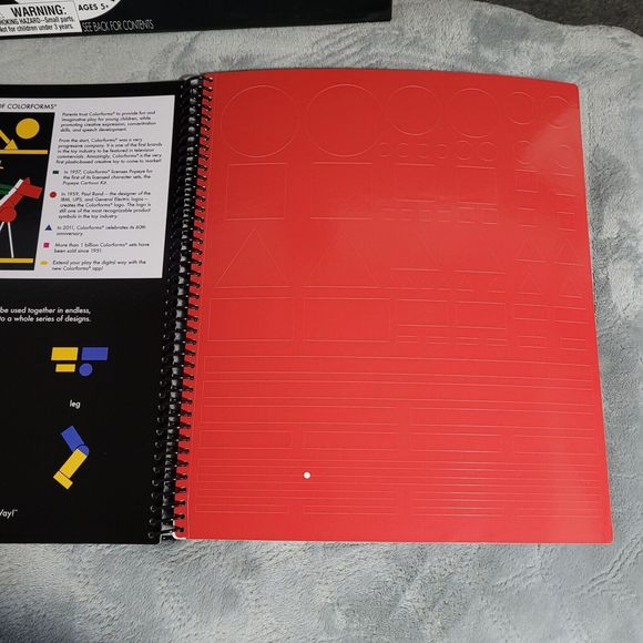 Colorforms Original Set With Spiral Bound Activity Book~New Open Box 2020 #02734 - Picture 5 of 15